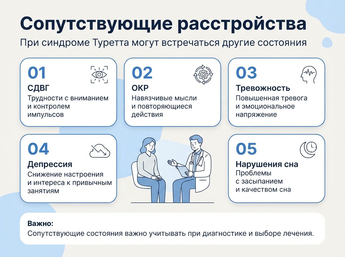 Лечение синдрома Туретта в Каменск-Уральском инфографика